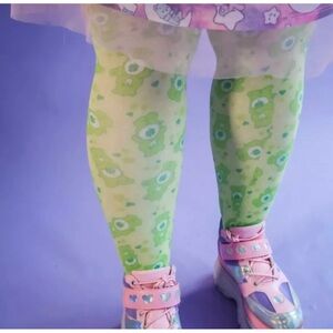 Snag Tights Size G Care Bears Good Luck Bear tights Limited Edition